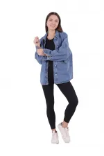 Oversize Kot Gömlek 664-27-(STD-4) Oversize Kot Gömlek 664-27-(STD-4)