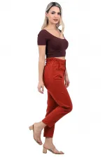 Beli Lastikli Kot Pantolon 759-75-(27-32) Beli Lastikli Kot Pantolon 759-75-(27-32)