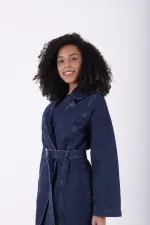 Kemerli Kot Trençkot 6033-26-(S-XL-6-2) Kemerli Kot Trençkot 6033-26-(S-XL-6-2)