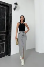 Uzun Kot Etek 1022-18-(XS-XL) Uzun Kot Etek 1022-18-(XS-XL)
