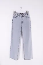 Bol Paça Baggy Relax Kot Pantolon 7031-08-(26-31) Bol Paça Baggy Relax Kot Pantolon 7031-08-(26-31)