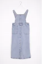 Uzun Etekli Salopet Elbise 310-08-(S-XL-6) Uzun Etekli Salopet Elbise 310-08-(S-XL-6)