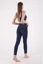 Kısa Boy Skinny Kot Pantolon 811-01-(28-33) Kısa Boy Skinny Kot Pantolon 811-01-(28-33)