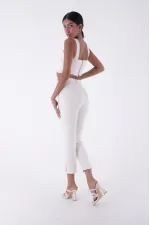 Flare Leg Mom Jeans 1774-80-(26-31) Flare Leg Mom Jeans 1774-80-(26-31)