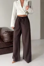 Lastikli Palazzo Pantolon  7150-78-(36-42-4)