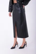 Uzun Kot Etek 1022-46-(S-XL) Uzun Kot Etek 1022-46-(S-XL)
