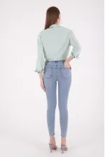 Kısa Boy Skinny Kot Pantolon 811-15-(28-33)