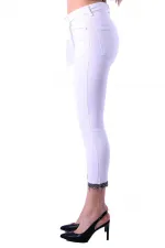 Paçaları Kemerli Pantolon 746-50-(27-32) Paçaları Kemerli Pantolon 746-50-(27-32)
