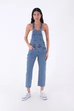 Mom Kalıp Kot Salopet 325-06-(S-XL-6) Mom Kalıp Kot Salopet 325-06-(S-XL-6)