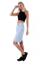 Önü Yırtmaçlı Bermuda Şort  201-42-(S-XL-6-2)