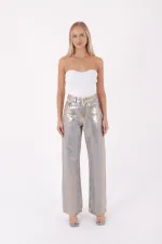 Bol Paça Relax Kot Pantolon  718-47-(28-33)