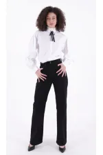 Relax Palazzo Jeans Trousers 7008-07-(27-32)