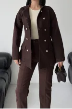 Belden Oturtmalı Düğmeli Gömlek  6248-78-(S-XL)