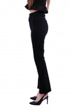 Dizden Yırtmaç Detaylı İspanyol Pantolon 700-03-(27-32) Dizden Yırtmaç Detaylı İspanyol Pantolon 700-03-(27-32)