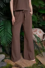 Palazzo Keten Pantolon HS704-78-(S-XL) Palazzo Keten Pantolon HS704-78-(S-XL)