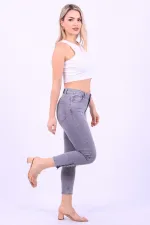 Paçası Dört Düğmeli Kot Pantolon 786-22-(28-33) Paçası Dört Düğmeli Kot Pantolon 786-22-(28-33)