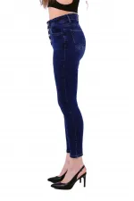 Önü 5 Düğmeli Skinny Kot Pantolon 755-01-(30-36) Önü 5 Düğmeli Skinny Kot Pantolon 755-01-(30-36)
