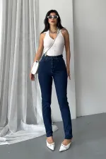 Mom Fit Kot Pantolon 1764-26-(27-32) Mom Fit Kot Pantolon 1764-26-(27-32)