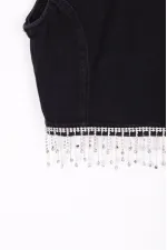 Stone Embellished Bustier 405-23-(SL-6) Stone Embellished Bustier 405-23-(SL-6)