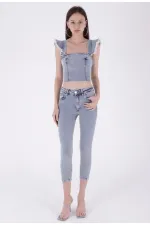 Kısa Boy Skinny Kot Pantolon  810-08-(30-36)