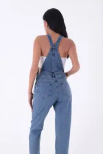 Mom Kalıp Kot Salopet 325-06-(S-XL-6) Mom Kalıp Kot Salopet 325-06-(S-XL-6)