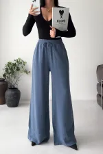 Elastic Waist Linen Pants HS700-98-(S-XL) Elastic Waist Linen Pants HS700-98-(S-XL)