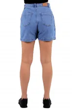 Extra Covered Denim Short Skirt 290-15-(S-L-5) Light Blue Denim Extra Covered Denim Short Skirt 290-15-(S-L-5) Light Blue Denim