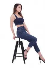 Jeans skinny courts 810-01-(26-30)