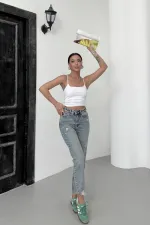 Laser-cut Jeans 884-62-(28-33)