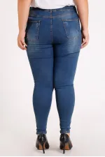 Yıpratmalı Kot Pantolon 519-02-(38-44-7) Yıpratmalı Kot Pantolon 519-02-(38-44-7)