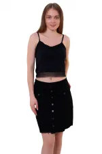 Kısa Kot Etek 105-07-(S-XL) Kısa Kot Etek 105-07-(S-XL)