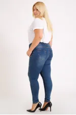 Yıpratmalı Kot Pantolon 519-02-(38-44-7) Yıpratmalı Kot Pantolon 519-02-(38-44-7)