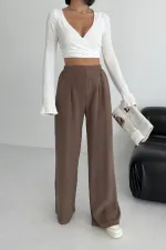 Lastikli Relax Keten Pantolon HS706-78-(S-XL) Lastikli Relax Keten Pantolon HS706-78-(S-XL)