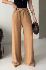 Lastikli Palazzo Pantolon  HS708-99-(S-XL)