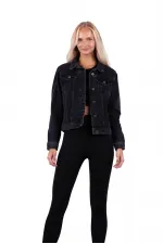 Kısa Kot Ceket 641-03-(S-XL-6) Kısa Kot Ceket 641-03-(S-XL-6)