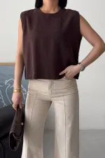 Askılı Bluz  HS401-78-(S-XL)