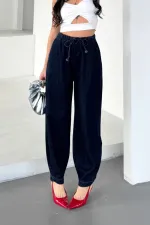 Beli Lastikli Balon Pantolon 7075-17-(36-42-4) Beli Lastikli Balon Pantolon 7075-17-(36-42-4)