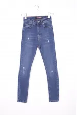 Az Yırtıklı Skinny Kot Pantolon 826-01-(28-33) Az Yırtıklı Skinny Kot Pantolon 826-01-(28-33)