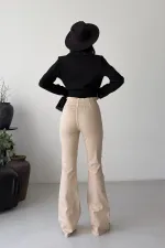 Pensli İspanyol Kot Pantolon  7021-65-(27-32)