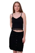 Kısa Kot Etek 105-07-(S-XL) Kısa Kot Etek 105-07-(S-XL)