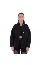 Oversize Kot Gömlek 664-23-(S+XL+4) Oversize Kot Gömlek 664-23-(S+XL+4)