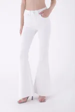 Geniş İspanyol Kot Pantolon  7067-50-(30-36)