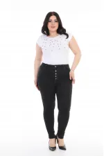 Önü 5 Düğmeli Skinny Kot Pantolon  755-23-(30-36)