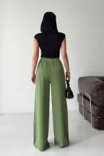 Lastikli Palazzo Pantolon  HS708-100-(S-XL)