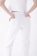 Jeans décontractés à ourlet cousu 7026-50-(28-33)