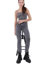 Parçalı Mom Pantolon 778-40-(26-31)