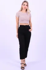 Beli Lastikli Kot Pantolon  759-07-(27-32)