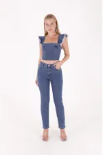 Boru Paça Klasik Kot Pantolon 855-27-(28-33) Boru Paça Klasik Kot Pantolon 855-27-(28-33)