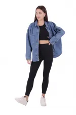Oversize Kot Gömlek 664-27-(STD-4) Oversize Kot Gömlek 664-27-(STD-4)