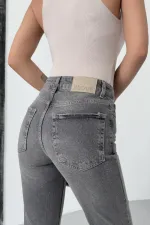 Yüksel Bel Straight Kot Pantolon 7033-29-(26-31)